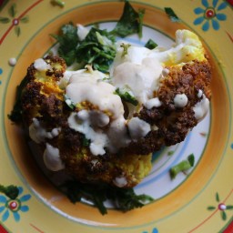 Whole Roasted Cauliflower